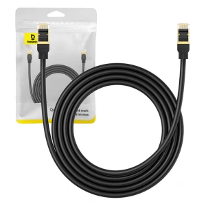 Hurtownia GSM - Hálózati kábel Baseus kat. 8 Ethernet RJ45, 40Gbps, 2m (fekete) - BSU4679 - {ean13} - Hurt