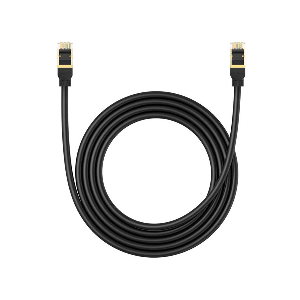 Hurtownia GSM - Hálózati kábel Baseus kat. 8 Ethernet RJ45, 40Gbps, 2m (fekete) - BSU4679 - {ean13} - Hurt