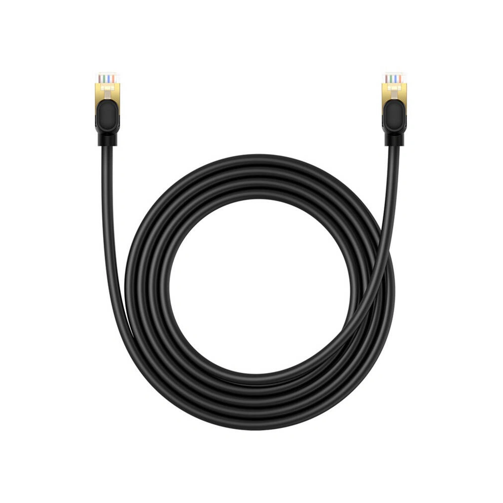Hurtownia GSM - Hálózati kábel Baseus kat. 8 Ethernet RJ45, 40Gbps, 2m (fekete) - BSU4679 - {ean13} - Hurt