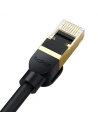 Hurtownia GSM - Hálózati kábel Baseus kat. 8 Ethernet RJ45, 40Gbps, 2m (fekete) - BSU4679 - {ean13} - Hurt