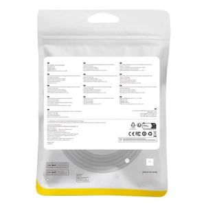 Hurtownia GSM - Hálózati kábel Baseus kat. 8 Ethernet RJ45, 40Gbps, 2m (fekete) - BSU4679 - {ean13} - Hurt