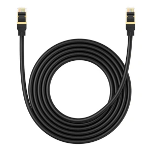 Hurtownia GSM - Hálózati kábel Baseus kat. 8 Ethernet RJ45, 40Gbps, 3m (fekete) - BSU4680 - {ean13} - Hurt