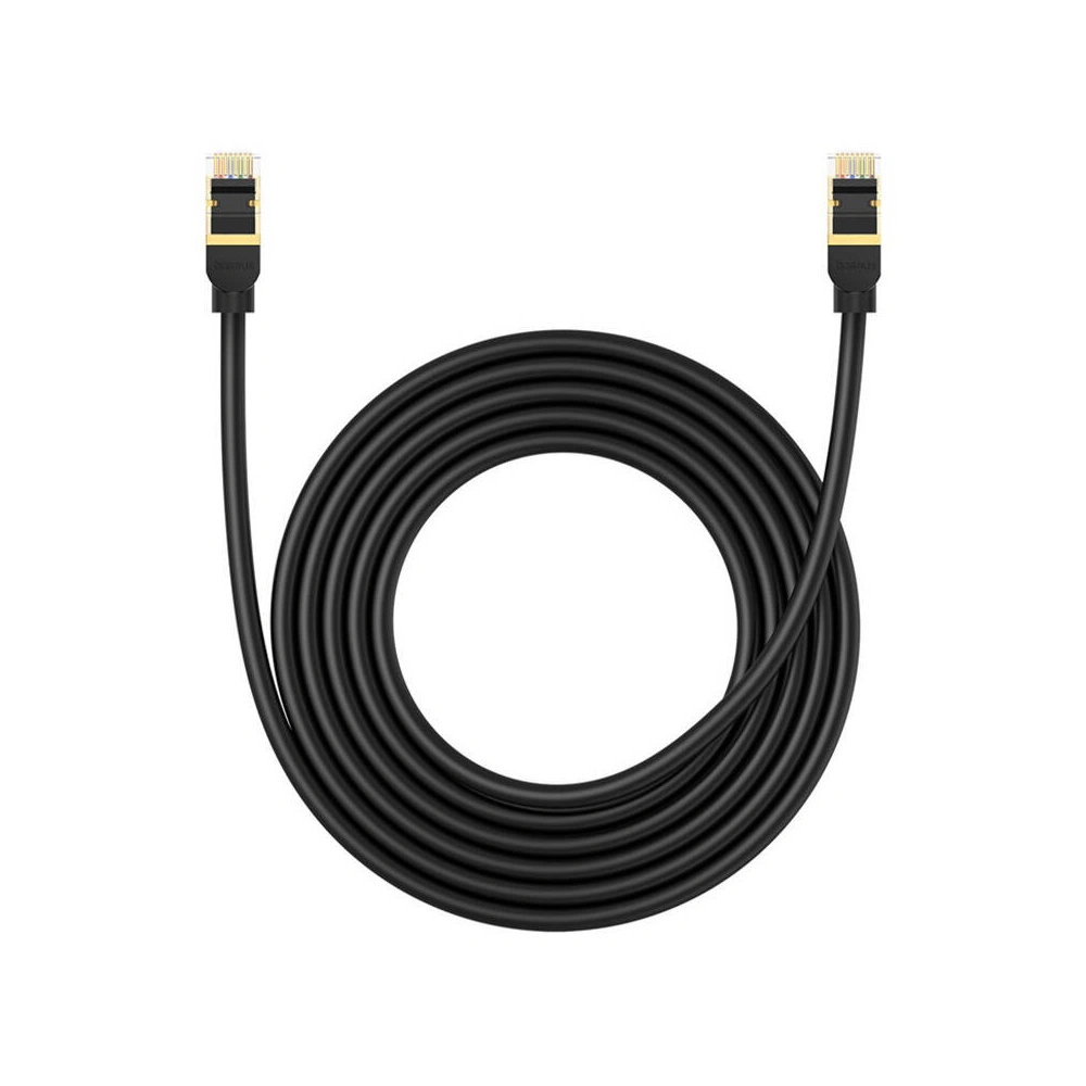 Hurtownia GSM - Hálózati kábel Baseus kat. 8 Ethernet RJ45, 40Gbps, 3m (fekete) - BSU4680 - {ean13} - Hurt
