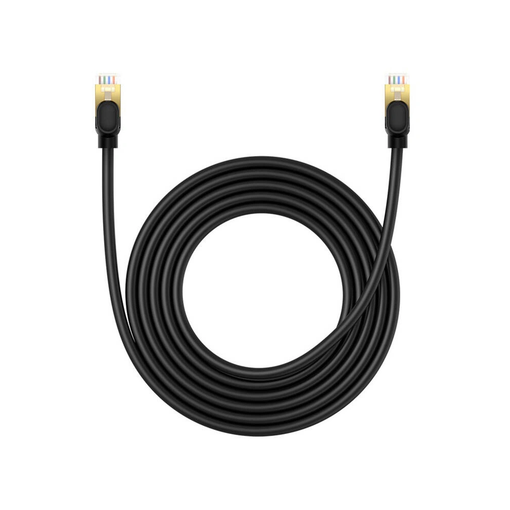 Hurtownia GSM - Hálózati kábel Baseus kat. 8 Ethernet RJ45, 40Gbps, 3m (fekete) - BSU4680 - {ean13} - Hurt