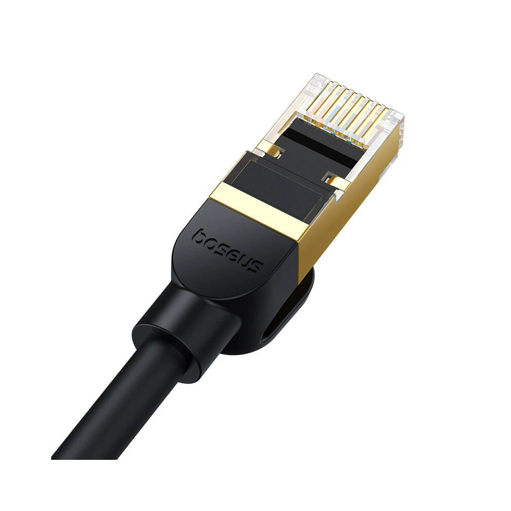 Hurtownia GSM - Hálózati kábel Baseus kat. 8 Ethernet RJ45, 40Gbps, 3m (fekete) - BSU4680 - {ean13} - Hurt