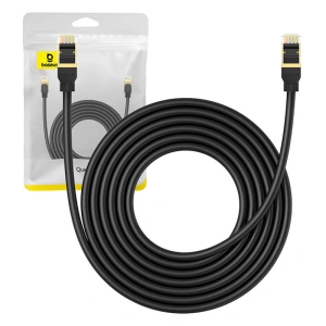 Hurtownia GSM - Cablul de rețea Baseus cat. 8 Ethernet RJ45, 40Gbps, 5m (negru) - BSU4681 - {ean13} - Hurt