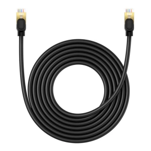 Hurtownia GSM - Hálózati kábel Baseus kat. 8 Ethernet RJ45, 40Gbps, 5m (fekete) - BSU4681 - {ean13} - Hurt