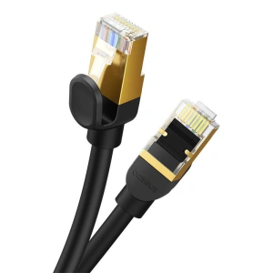 Hurtownia GSM - Hálózati kábel Baseus kat. 8 Ethernet RJ45, 40Gbps, 5m (fekete) - BSU4681 - {ean13} - Hurt