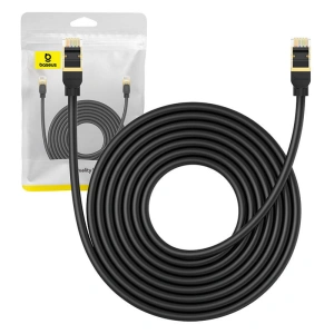Hurtownia GSM - Hálózati kábel Baseus kat. 8 Ethernet RJ45, 40Gbps, 8m (fekete) - BSU4682 - {ean13} - Hurt