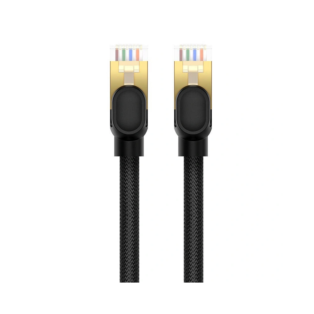 Hurtownia GSM - Hálózati kábel Baseus kat. 8 Ethernet RJ45, 40Gbps, 8m (fekete) - BSU4682 - {ean13} - Hurt
