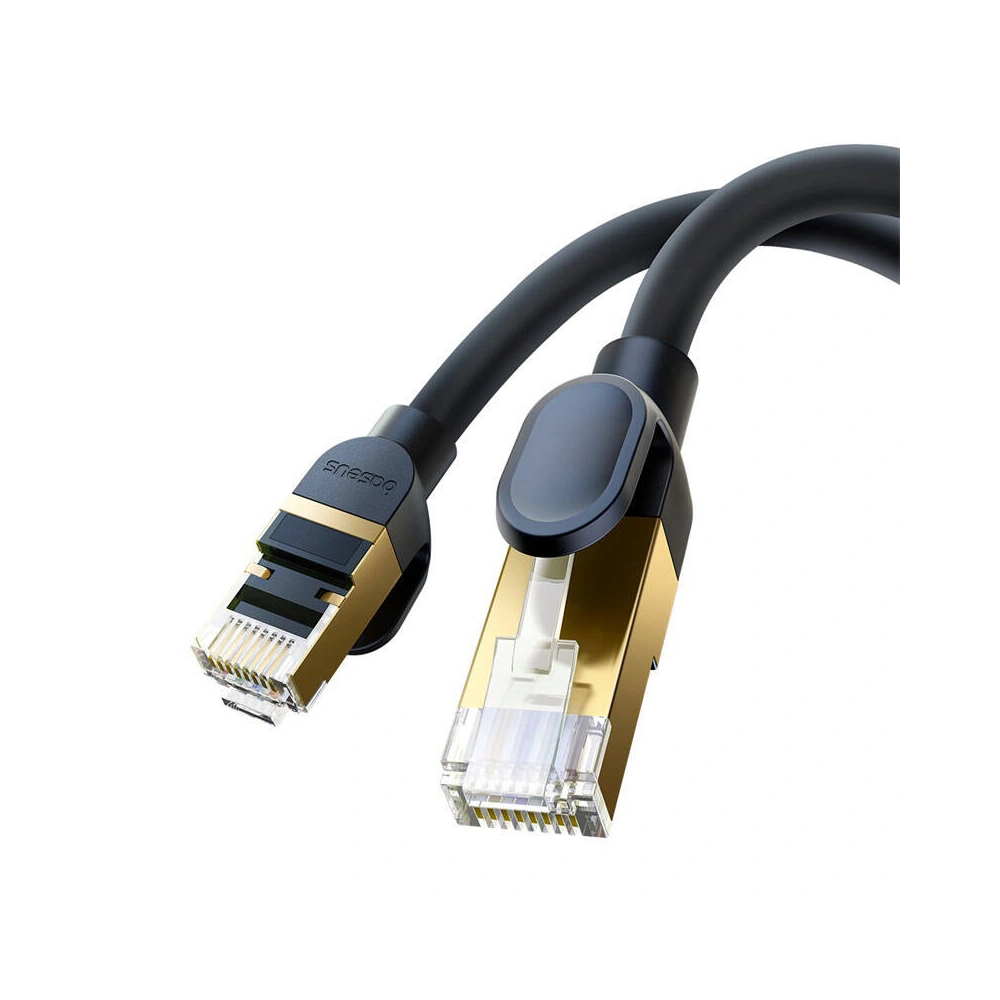 Hurtownia GSM - Hálózati kábel Baseus kat. 8 Ethernet RJ45, 40Gbps, 8m (fekete) - BSU4682 - {ean13} - Hurt