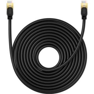 Hurtownia GSM - Hálózati kábel Baseus kat. 8 Ethernet RJ45, 40Gbps, 10m (fekete) - BSU4683 - {ean13} - Hurt