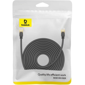 Hurtownia GSM - Hálózati kábel Baseus kat. 8 Ethernet RJ45, 40Gbps, 10m (fekete) - BSU4683 - {ean13} - Hurt