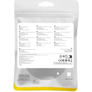 Hurtownia GSM - Hálózati kábel Baseus kat. 8 Ethernet RJ45, 40Gbps, 10m (fekete) - BSU4683 - {ean13} - Hurt
