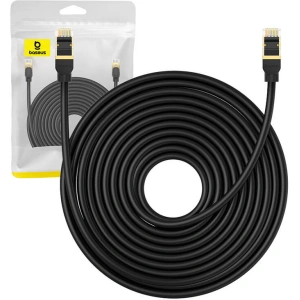 Hurtownia GSM - Hálózati kábel Baseus kat. 8 Ethernet RJ45, 40Gbps, 15m (fekete) - BSU4684 - {ean13} - Hurt