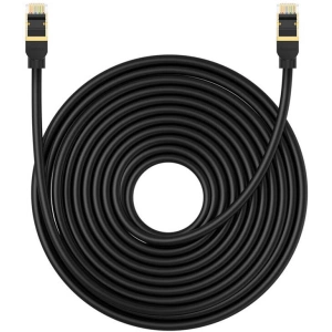 Hurtownia GSM - Hálózati kábel Baseus kat. 8 Ethernet RJ45, 40Gbps, 15m (fekete) - BSU4684 - {ean13} - Hurt