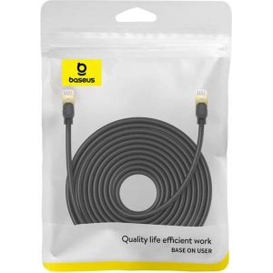 Hurtownia GSM - Hálózati kábel Baseus kat. 8 Ethernet RJ45, 40Gbps, 15m (fekete) - BSU4684 - {ean13} - Hurt