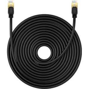 Hurtownia GSM - Hálózati kábel Baseus kat. 8 Ethernet RJ45, 40Gbps, 20m (fekete) - BSU4685 - {ean13} - Hurt