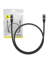 Cablul de rețea Baseus în împletitură cat. 7 Ethernet RJ45, 10Gbps, 0,5m (negru)