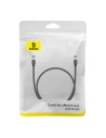 Hurtownia GSM - Kabel síťový Baseus v opletení kat. 7 Ethernet RJ45, 10Gbps, 0,5m (černý) - BSU4686 - {ean13} - Hurt