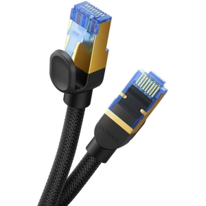 Hurtownia GSM - Hálózati kábel Baseus kategória 7-es Ethernet RJ45, 10Gbps, 1m (fekete) - BSU4687 - {ean13} - Hurt