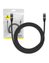 Síťový kabel Baseus v opletu kat. 7 Ethernet RJ45, 10Gbps, 1,5m (černý)