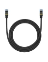 Hurtownia GSM - Síťový kabel Baseus v opletu kat. 7 Ethernet RJ45, 10Gbps, 1,5m (černý) - BSU4688 - {ean13} - Hurt