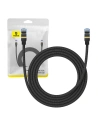 Cablul de rețea Baseus în împletitură cat. 7 Ethernet RJ45, 10Gbps, 2m (negru)