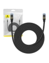 Baseus braided cat 7 Ethernet RJ45, 10Gbps, 5m network cable (black)