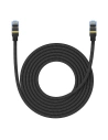 Wholesale Baseus braided cat 7 Ethernet RJ45, 10Gbps, 5m network cable (black) - BSU4691 - {ean13} - Hurt