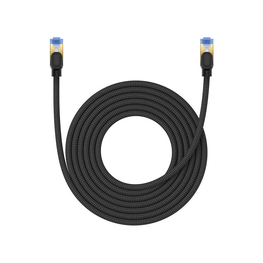 Hurtownia GSM - Cablul de rețea Baseus în împletitură cat. 7 Ethernet RJ45, 10Gbps, 5m (negru) - BSU4691 - {ean13} - Hurt