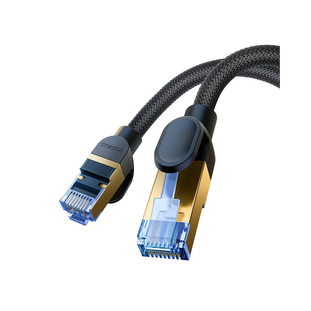 Hurtownia GSM - Cablul de rețea Baseus în împletitură cat. 7 Ethernet RJ45, 10Gbps, 5m (negru) - BSU4691 - {ean13} - Hurt
