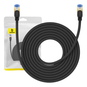 Hurtownia GSM - Cablul de rețea Baseus în împletitură cat. 7 Ethernet RJ45, 10Gbps, 8m (negru) - BSU4692 - {ean13} - Hurt