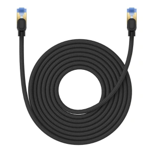 Hurtownia GSM - Cablul de rețea Baseus în împletitură cat. 7 Ethernet RJ45, 10Gbps, 8m (negru) - BSU4692 - {ean13} - Hurt