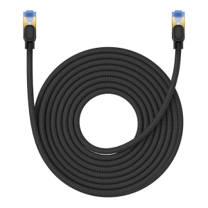 Hurtownia GSM - Cablul de rețea Baseus în țesătură cat. 7 Ethernet RJ45, 10Gbps, 10m (negru) - BSU4693 - {ean13} - Hurt
