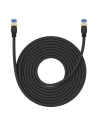 Hurtownia GSM - Kabel síťový Baseus v opletu kat. 7 Ethernet RJ45, 10Gbps, 10m (černý) - BSU4693 - {ean13} - Hurt