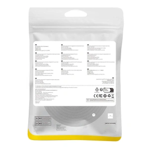 Hurtownia GSM - Hálózati kábel Baseus 7. kategóriás RJ45 Ethernet, 10Gbps, 10m (fekete) - BSU4693 - {ean13} - Hurt