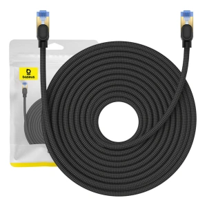Hurtownia GSM - Cablul de rețea Baseus în împletitură cat. 7 Ethernet RJ45, 10Gbps, 20m (negru) - BSU4695 - {ean13} - Hurt