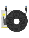 Netzwerkkabel Baseus im Gewebe Kat. 7 Ethernet RJ45, 10Gbps, 20m (schwarz)