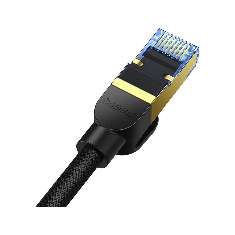 Hurtownia GSM - Netzwerkkabel Baseus im geflochtenen Kat. 7 Ethernet RJ45, 10Gbps, 25m (schwarz) - BSU4696 - {ean13} - Hurt