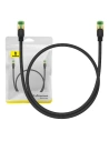 Netzwerkkabel Baseus im geflochtenen Kat. 8 Ethernet RJ45, 40Gbps, 0,5m (schwarz)
