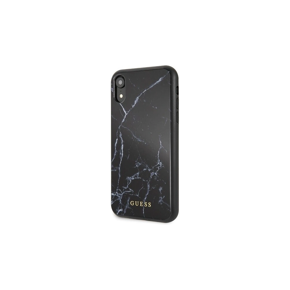Wholesale Guess GUHCI61HYMABK iPhone Xr black Marble - GUE051BLK - {ean13} - Hurt