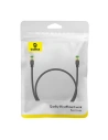 Hurtownia GSM - Netzwerkkabel Baseus im geflochtenen Kat. 8 Ethernet RJ45, 40Gbps, 0,5m (schwarz) - BSU4697 - {ean13} - Hurt