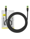 Netzwerkkabel Baseus im geflochtenen Kat. 8 Ethernet RJ45, 40Gbps, 1,5m (schwarz)
