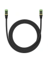 Hurtownia GSM - Netzwerkkabel Baseus im geflochtenen Kat. 8 Ethernet RJ45, 40Gbps, 1,5m (schwarz) - BSU4699 - {ean13} - Hurt