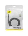 Hurtownia GSM - Netzwerkkabel Baseus im geflochtenen Kat. 8 Ethernet RJ45, 40Gbps, 2m (schwarz) - BSU4700 - {ean13} - Hurt