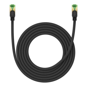 Wholesale Baseus braided cat 8 Ethernet RJ45 network cable, 40Gbps, 3m (black) - BSU4701 - {ean13} - Hurt