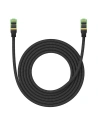 Hurtownia GSM - Netzwerkkabel Baseus in geflochtener Ausführung Kat. 8 Ethernet RJ45, 40Gbps, 3m (schwarz) - BSU4701 - {ean13} - Hurt