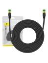 Netzwerkkabel Baseus in geflochtenem Kat. 8 Ethernet RJ45, 40Gbps, 5m (schwarz)