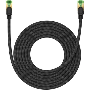 Wholesale Baseus braided cat 8 Ethernet RJ45 network cable, 40Gbps, 5m (black) - BSU4702 - {ean13} - Hurt
